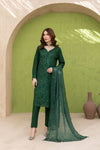 Emerald 3PC Unstitched Luxury Chikankari