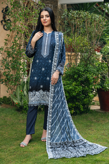  Dobby Embroidered Lawn -Unstitched 3Pc