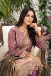 AFREEN - Unstitched-3Pc Embroidered Cotton Suit