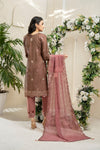 AIK ARZOO SPECIAL. Unstitched-3Pc Embroidered Cotton Suit