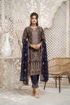 AIK ARZOO SPECIAL. Unstitched-3Pc Embroidered Cotton Suit