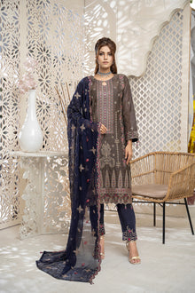  AIK ARZOO SPECIAL. Unstitched-3Pc Embroidered Cotton Suit