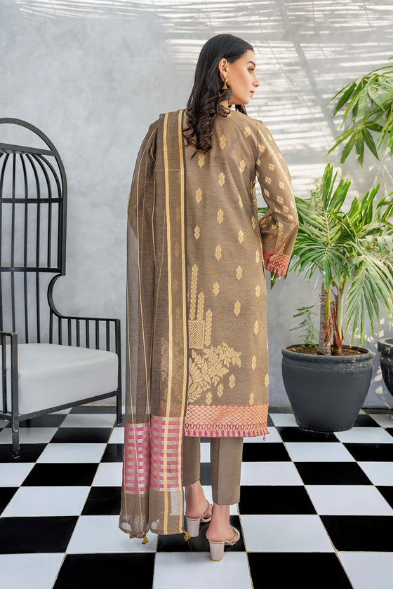 PRISHA-3 Pc Unstitched Broshia Cotton