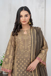 PRISHA-3 Pc Unstitched Broshia Cotton