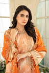 Unstitched-3Pc Embroidered Cotton Suit