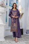 DAWAT-3PC UNSTITCHED EMBROIDERED SUITS