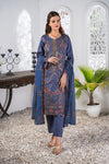 DAWAT-3PC UNSTITCHED EMBROIDERED SUITS