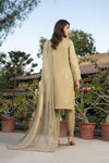 KARI PLATINUM -3pc Cotton Embroidered suit