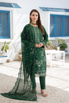 Khayal-Unstitched-3Pc Embroidered Cotton Suit