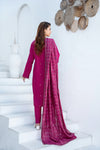 Khayal-Unstitched-3Pc Embroidered Cotton Suit