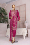 Mehrab Luxury Festive Plain Cotton Edit - 3PC Unstitched