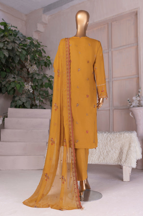 Mehrab Luxury Festive Plain Cotton Edit - 3PC Unstitched