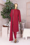 Mehrab Luxury Festive Plain Cotton Edit - 3PC Unstitched