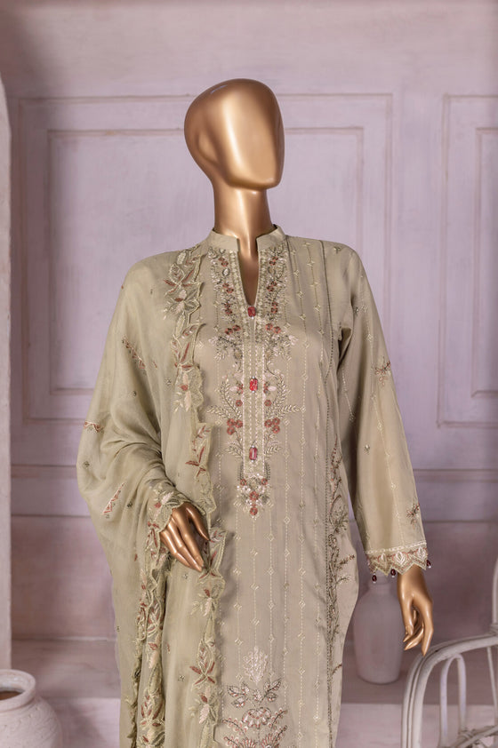 Mehrab Luxury Festive Plain Cotton Edit - 3PC Unstitched