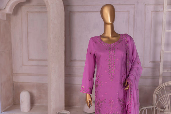 Mehrab Luxury Festive Plain Cotton Edit - 3PC Unstitched