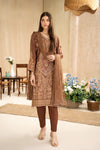 Unstitched-3Pc Embroidered Broshia  Suit