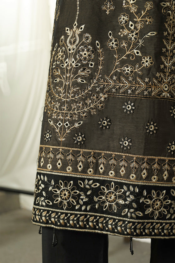 MANNAT SPECIAL- Unstitched 3Pc Embroidered Cotton Suit
