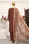 MANNAT SPECIAL- Unstitched 3Pc Embroidered Cotton Suit