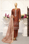 MANNAT SPECIAL- Unstitched 3Pc Embroidered Cotton Suit