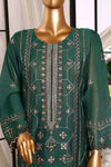 MANNAT SPECIAL- Unstitched 3Pc Embroidered Cotton Suit