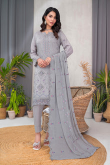  MUSHQ SPECIAL -Unstitched-3Pc Embroidered Cotton Suit