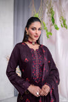 MUSHQ SPECIAL -Unstitched-3Pc Embroidered Cotton Suit