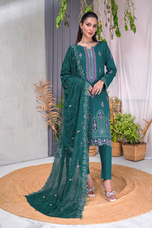  MUSHQ SPECIAL -Unstitched-3Pc Embroidered Cotton Suit