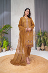 MUSHQ SPECIAL -Unstitched-3Pc Embroidered Cotton Suit