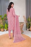 MUSHQ SPECIAL -Unstitched-3Pc Embroidered Cotton Suit