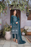 MUSHQ KHAAS -Unstitched-3Pc Embroidered Cotton Suit