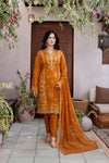 MUSHQ KHAAS -Unstitched-3Pc Embroidered Cotton Suit