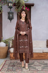 MUSHQ KHAAS -Unstitched-3Pc Embroidered Cotton Suit