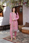 MUSHQ KHAAS -Unstitched-3Pc Embroidered Cotton Suit