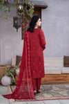 MUSHQ KHAAS -Unstitched-3Pc Embroidered Cotton Suit