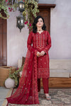 MUSHQ KHAAS -Unstitched-3Pc Embroidered Cotton Suit