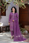 MUSHQ KHAAS -Unstitched-3Pc Embroidered Cotton Suit