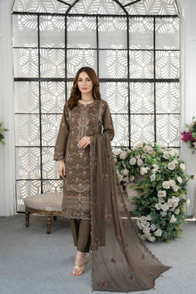  MUSHQ -Unstitched-3Pc Embroidered Cotton Suit