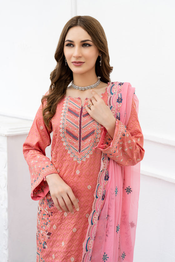 NUR MAHAL SPECIAL -Unstitched 3pc Suit's