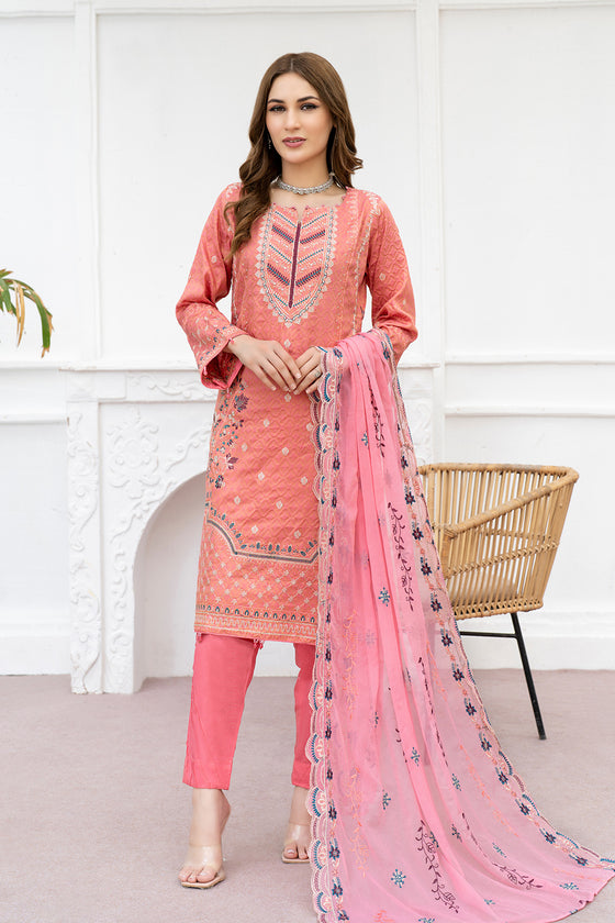 NUR MAHAL SPECIAL -Unstitched 3pc Suit's