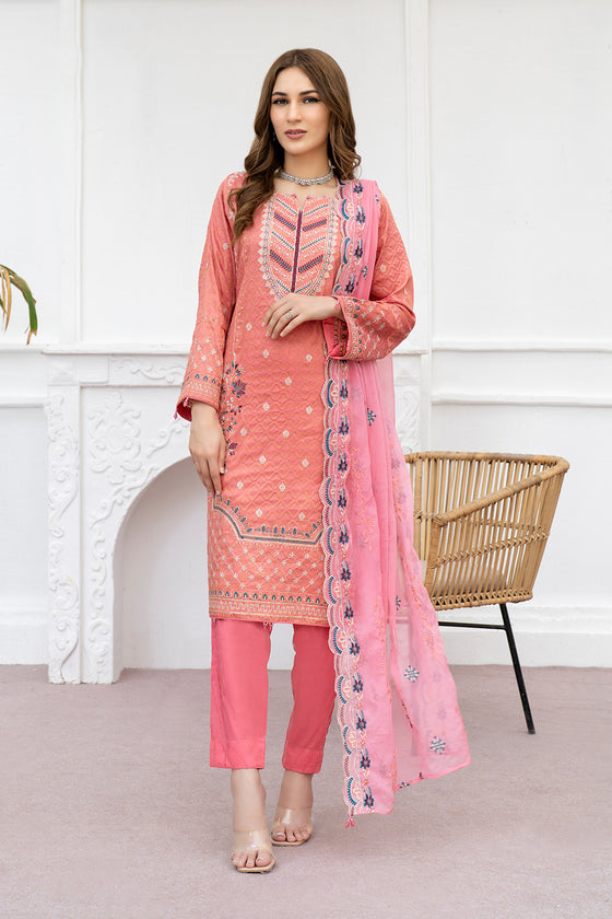 NUR MAHAL SPECIAL -Unstitched 3pc Suit's