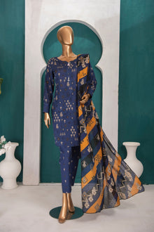  Digital Printed Lawn - 3pc Unstitched