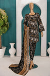 Digital Printed Lawn - 3pc Unstitched