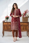 RAABTA-Unstitched-3Pc Cotton Embroidered Suit