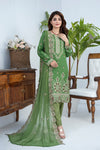 RAABTA-Unstitched-3Pc Cotton Embroidered Suit