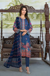 Rangzeb Luxury Chikankari Embroidered Printed Lawn -3pc Unstitched