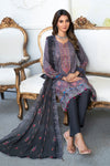Rangzeb Luxury Chikankari Embroidered Printed Lawn -3pc Unstitched