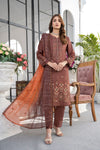 RIWAYAT-Unstitched-3Pc Cotton Embroidered Suit