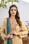 RIWAYAT-Unstitched-3Pc Cotton Embroidered Suit