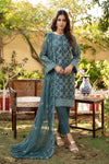 SAHIBA -3pc Cotton  Embroidered suit