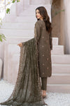 Unstitched-3Pc Embroidered Cotton Suit